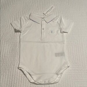 NWT Janie and Jack White Baby Bunny Onesie